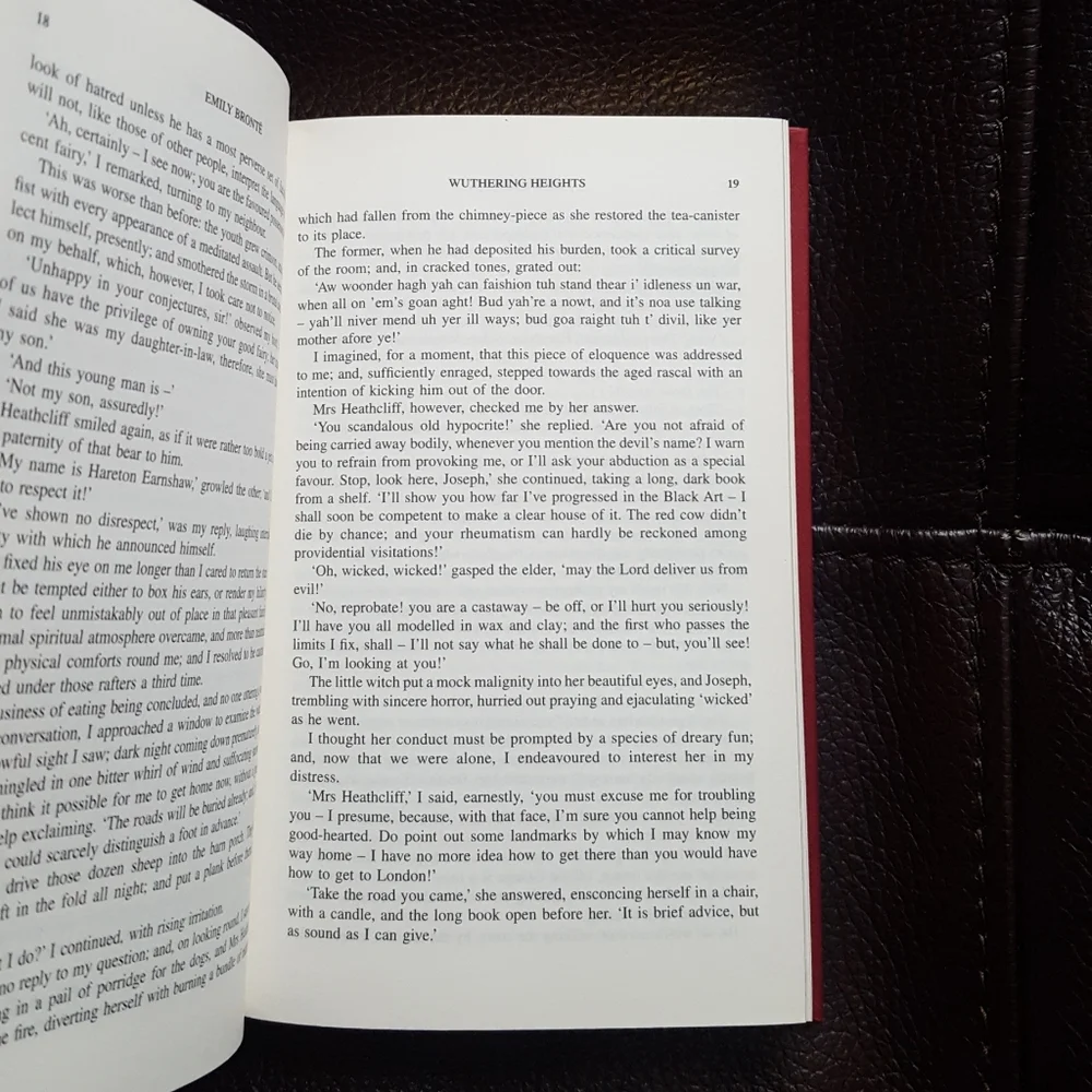 Emily Bronte Wuthering Heights Book